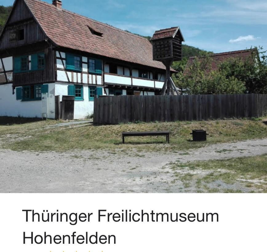 Delux Ferienwohnung Kunstgalerie Und Ilmradweg Kranichfeld Luaran gambar
