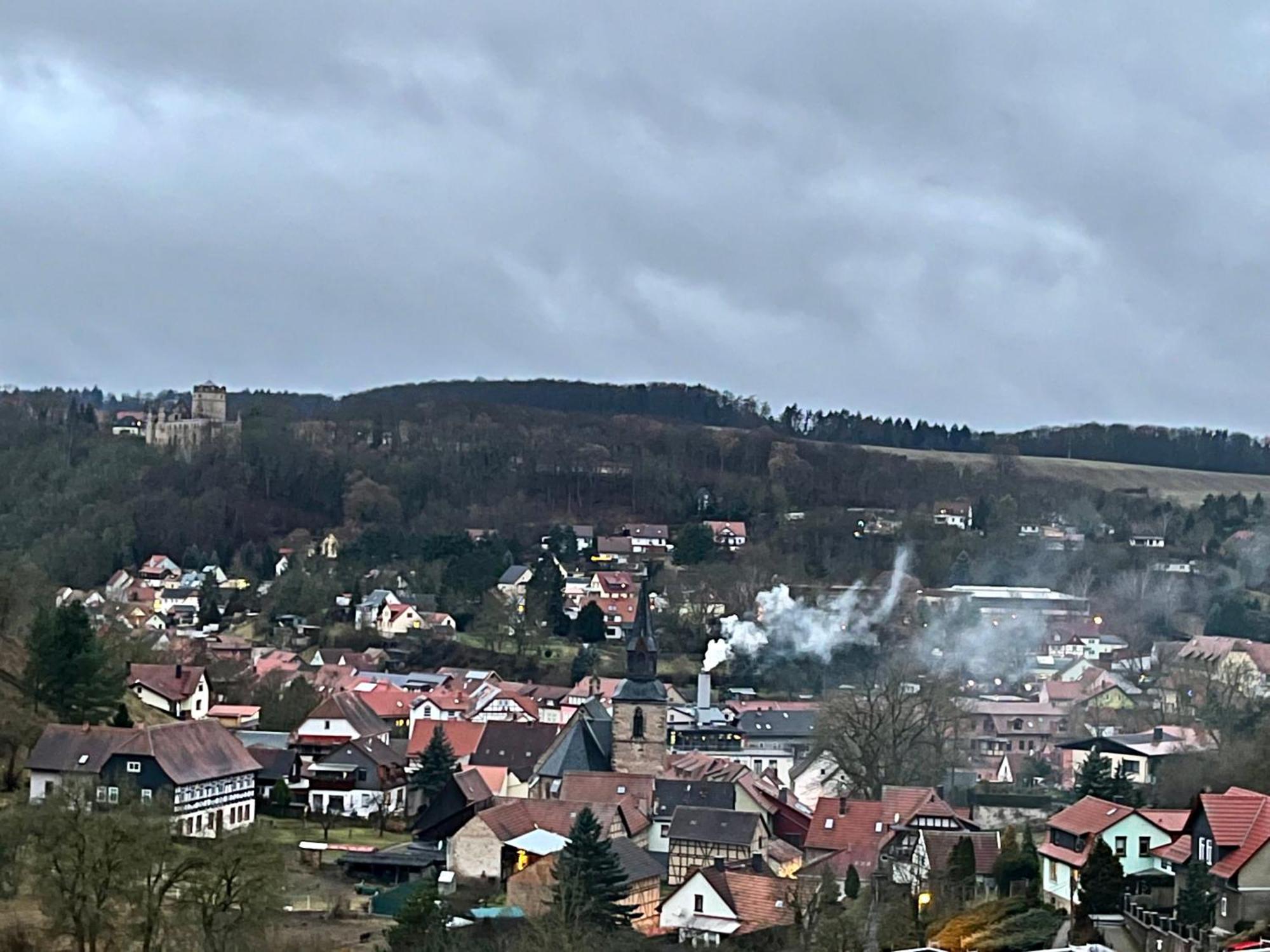 Delux Ferienwohnung Kunstgalerie Und Ilmradweg Kranichfeld Luaran gambar